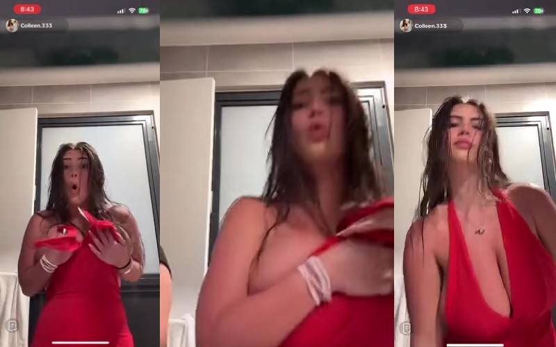 Colleen 333 Onlyfans Leaked Damaged Shirt Naked Big Nipple