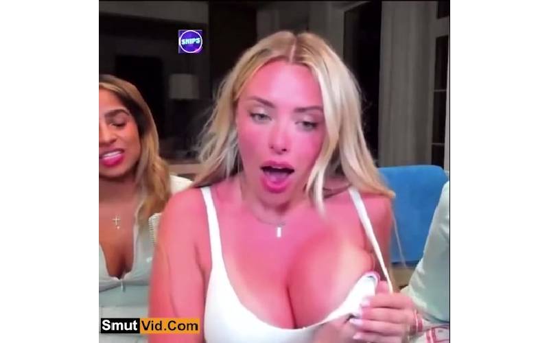 Corinna Kopf Live Nip Slip
