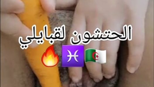 Fat pussy girl Algerian hot solo at home